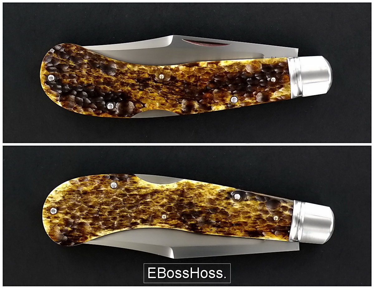 Reese Bose Custom Single-Blade Lockback Saddlehorn
